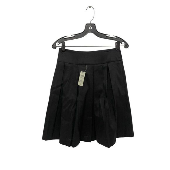 Cache Womens Mini Skirt Size S Black Pleated High Waist polyester Y2K NWT - Picture 2 of 12